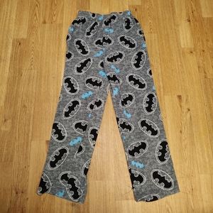 Batman size 10 fuzzy pajamas pants